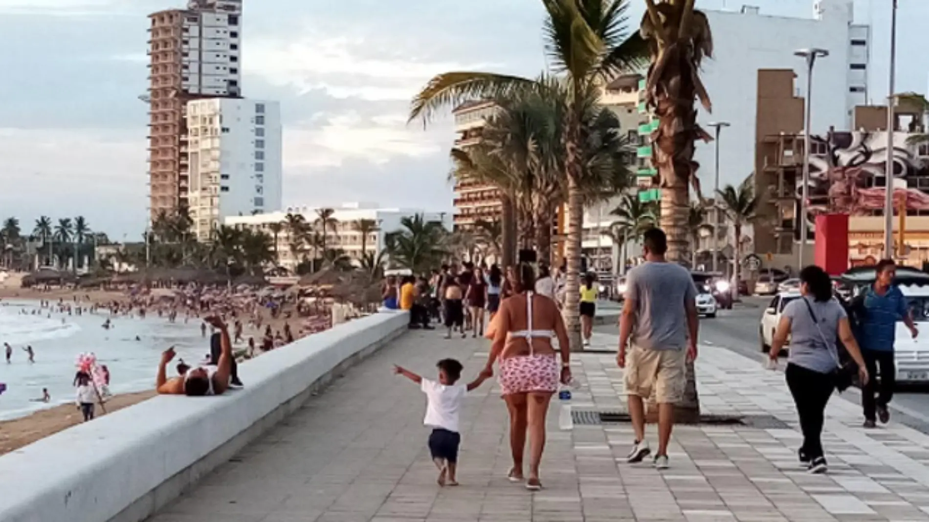 turistas playa